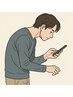 ●スマホ巻き肩必見！背中が開いて呼吸ラクに♪猫背×巻き肩矯正コース