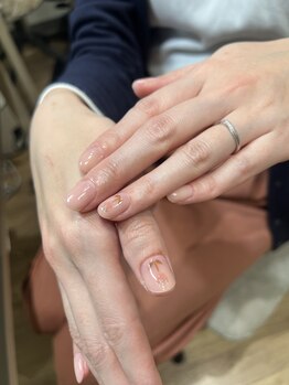 オークプラス(OAK plus+)/ワンカラー＋１本アート