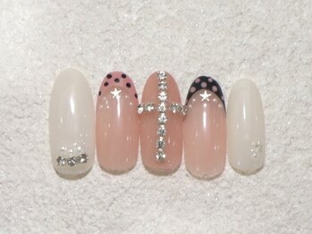 リノ ネイル(Rino nail)/６月新作 POPネイル 706ｂ3