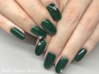 ライズ 本町店(Raize)/緑/ワンカラー/ワンポイント