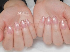 マグネット×華奢ラメライン