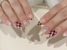 チェックネイル