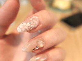 マイ桜ネイル！