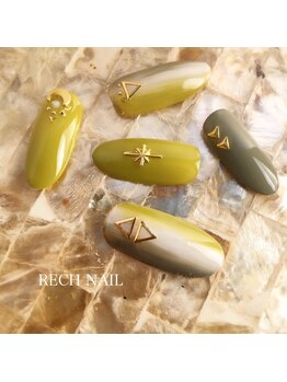 レッシュネイル サロンアンドスクール(RECH NAIL salon&school)/エスニックグラデーション