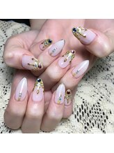 プライベートサロンアリュール(Private Salon Allure)/ちょっぴりエスニック風ネイル