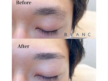 アイラッシュサロン ブラン クレド岡山店(Eyelash Salon Blanc)の雰囲気（《メンズ眉＆眉パーマ》リピーター多数!イケ眉に!フォトで紹介中）