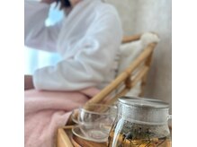 ミルク(milk)の雰囲気（施術前の足浴や、ウェルカムドリンクは季節ごとにこだわりを）