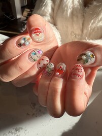 クリスマスネイル