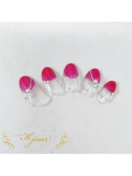 ケージュール(Kjour)/エレガントフレンチネイル