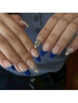 Mネイルアンドカフェ シェレステの写真/長さだし～ネイルケアまでお任せ♪Y2K・ワンホン・マグネット・ニュアンスなど指先で「映える」を実現★