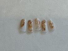 latte.nail【ラテネイル】[富山ネイル/ワンカラー/マグネット/フィルイン/長さだし]/定額デザイン　A