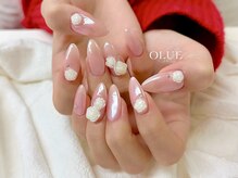 オルエ 池袋(OLUE)/薔薇ネイル