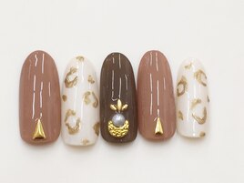 NEW！ヒョウ柄ネイル