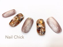 ネイルチックコウベ 銀天街店(Nail Chick kobe)/マグネット&マーブルネイル