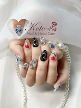 コト(KOTO)/推しネイル/薔薇