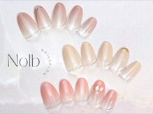 ノルブ(Nolb)の雰囲気（全メニューケア付♪ポイントアートコース￥7150/グラデ¥7700）