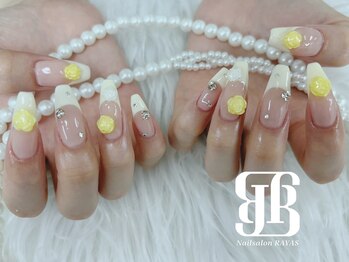 ネイルサロンレイアス(RAYAS)/薔薇ネイル