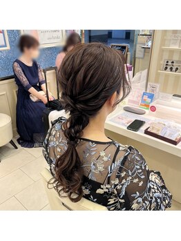 アトリエはるか 紙屋町シャレオ店/ヘアセット☆3,520円(税込)