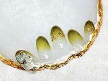 ルアナ(Luana.)/秋フラワーネイル