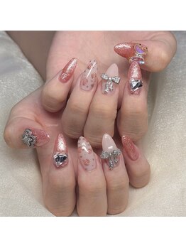 エムネイル ブランチ(Mネイル branch)/torino.__ピンクネイル