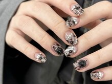 リン 恵比寿(RiN.)/レースフレンチネイル　akane