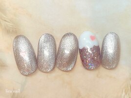 ピンクネイル/パラジェル/銀座