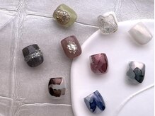 リュクス(RUXE)/【Foot】親指アート＋ワンカラー