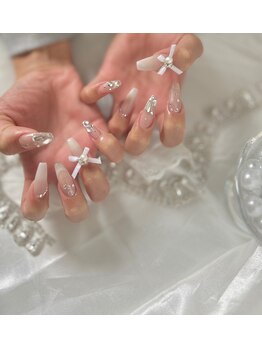 ベルレ(Bellere)/パールリボン　¥10100