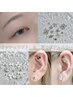 耳つぼジュエリー＋まつげパーマorパリジェンヌラッシュリフト＊新宿/耳ツボ