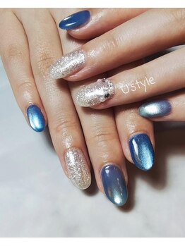 ユーズスタイル(U’style)/夏のマグネットネイル