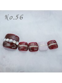 フットネイル：No.56