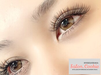 サロン ドット クッキー 塚本(Salon.Cookie)の写真/【キレイを保ちたい方に◇バインドロック30分30束¥4300~】自まつげを掴んで離さない!SNS人気持続力抜群◎