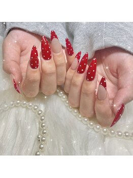 ブルーデイジー 栄本店(Blue daisy)/ドットネイル