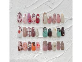 ★バレンタインネイル¥6600