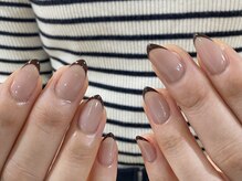 ニュイ 春日部(nuit)/ベースカラーフレンチ　¥8,000