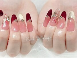 ロングフレンチネイル