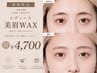 【レディース人気No.1】眉WAX＋骨格診断 （間引き込み）