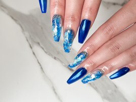 シェル×ニュアンスネイル