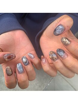 ネイルスタジオ リーベル(nail studio Liber)/ニュアンスネイル【B】