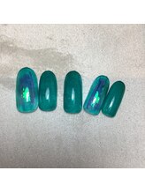 ネイルサロンクリアヴィラ(nail salon clear villa)/simple design ￥7990