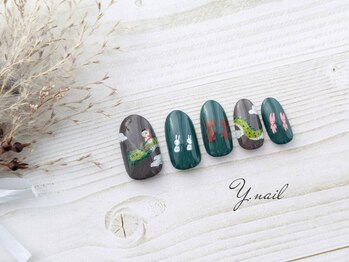 ワイネイル(Y.nail)/日本昔ばなしデザイン