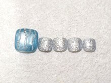 リノ ネイル(Rino nail)/６月新作 爽やかネイル 706i4