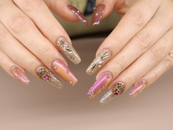 キララ(Kirara)の写真/自然な長さ出しで爪を綺麗に魅せる♪こだわりのフォルム×カラーで、理想のネイルを実現します..☆