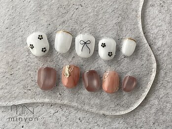 ミニョン(Minyon)/ショートネイル定額デザイン