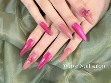 ウェーブネイルサロン'('Wave Nail salon)/持ち込みデザイン/フィルイン