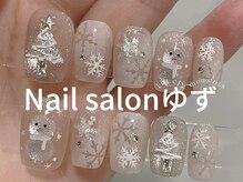 ゆず/クリスマスネイル