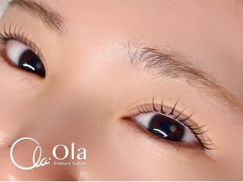 オーラ 天文館店(Ola)の写真/【まつげパーマ】期間限定￥4300～下がりまつ毛も自然にパッチリ!お悩みに合わせたご提案◎美眉セットも人気