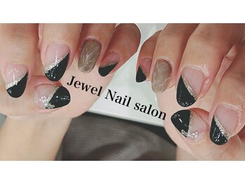 ジュエルネイルサロン(Jewel)/斜めフレンチ