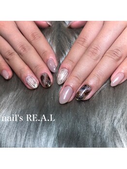 ネイルズリアル 倉敷(nail's RE.A.L)/ニュアンスネイル