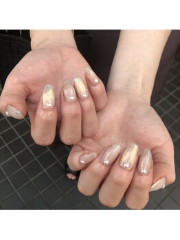 グラマラス アンジェアイ 荻窪店(glamourous ange eye)/パールネイル